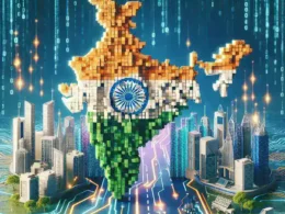 "AI technology analyzing unstructured data for digital transformation in India, showcasing how advancements can drive innovation and efficiency."