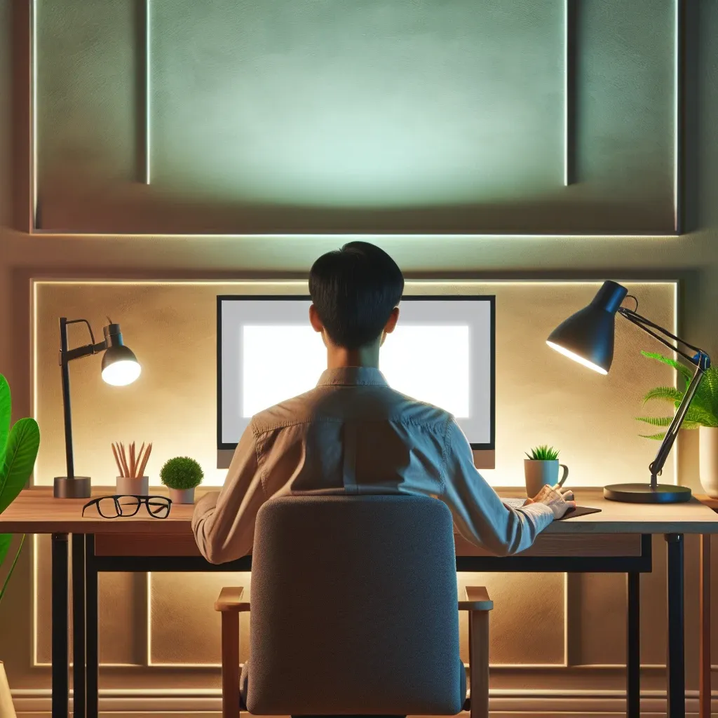 How do I reduce eye strain when using a plasma monitor?